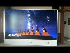 Εμπορικό LCD TV τοίχος 46 ιντσών 1,8 mm πάτωμα στέκεται διαφήμιση τοίχος splicing