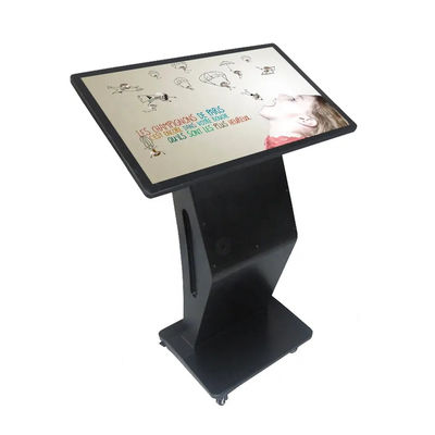 55 ιντσών πάτωμα όρθιος All-In-One Kiosk υπολογιστής με υπέρυθρη οθόνη αφής και Android ή Windows σύστημα