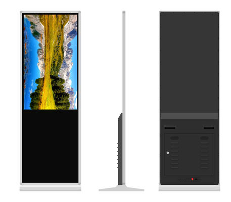 43 ιντσών HD LCD κατακόρυφη εσωτερική ψηφιακή σήμανση οθόνη αφής Κιόσκι