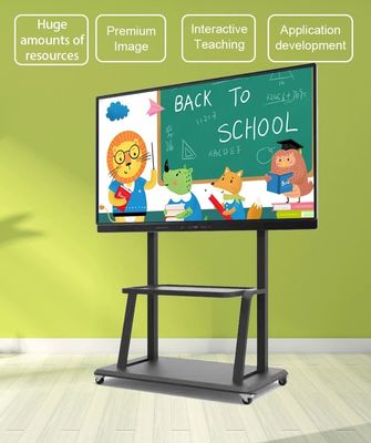 86 ιντσών ψηφιακό διαδραστικό whiteboard με ανάλυση 3840x2160 και υπέρυθρη επαφή για εφαρμογές έξυπνου πίνακα