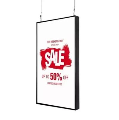 55 ιντσών ψηφιακή σήμανση οθόνη LCD 3000nits υψηλής φωτεινότητας διαφημιστική οθόνη παράθυρο
