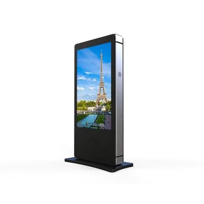 55 ιντσών 4G εξωτερική διαφήμιση οθόνη οθόνη αδιάβροχη υψηλής φωτεινότητας βιντεοπαίκτης