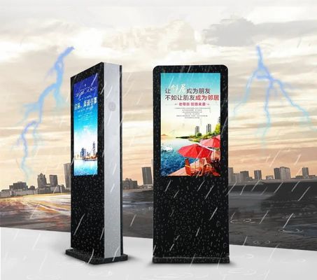 IP65 Εξωτερικές διαφημιστικές οθόνες Διαφημιστικές οθόνες Ultra Thin ROHS