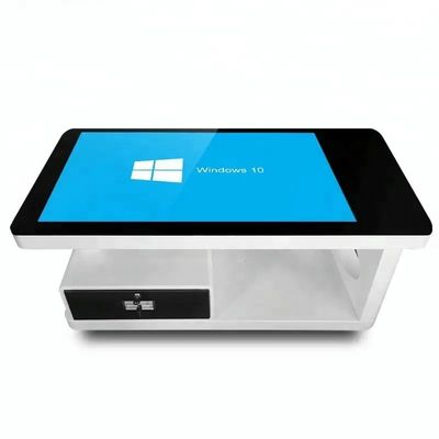Windows 10 υπέρυθρη έξυπνη οθόνη αφής τραπέζι 43 ιντσών Διαδραστικό πολλαπλό τραπέζι αφής