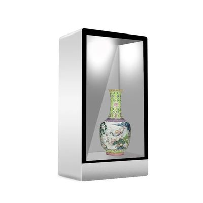 55 ιντσών διαφανής LCD βιτρίνα οθόνη αφής LCD ντουλάπα 1920x1080