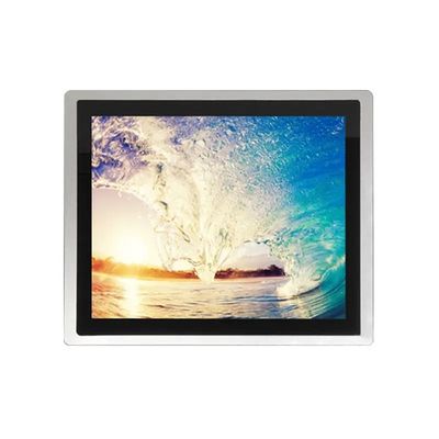 19 ιντσών βιομηχανική οθόνη αφής με IP65 αδιάβροχη και 10 σημεία χωρητική οθόνη αφής