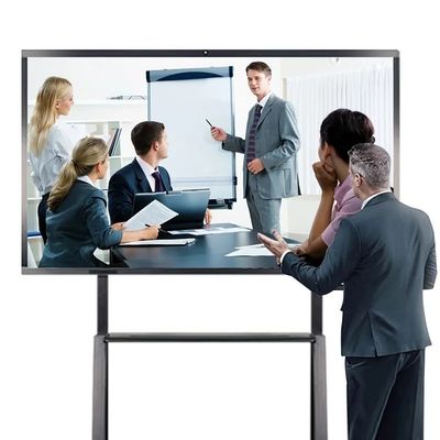 Πολυμέσα LCD ψηφιακή διαδραστική οθόνη whiteboard 85 ιντσών για αίθουσα συνεδριάσεων
