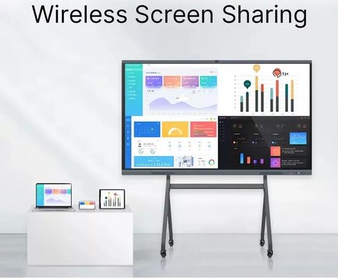 Πολυμέσα LCD ψηφιακή διαδραστική οθόνη whiteboard 85 ιντσών για αίθουσα συνεδριάσεων