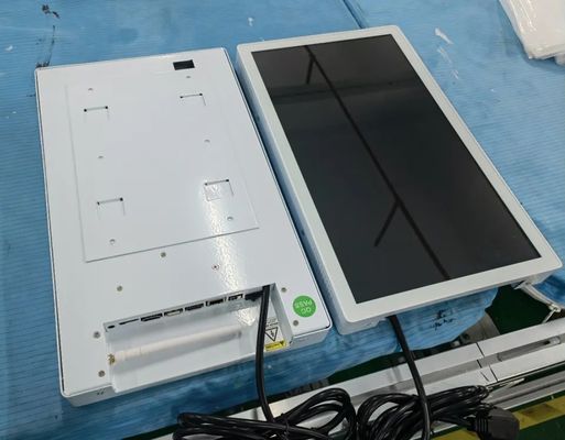 Οθόνη διαφήμισης βίντεο Android LCD 21,5 ιντσών με αντίθεση 3000:1 και απλό πίσω περίβλημα