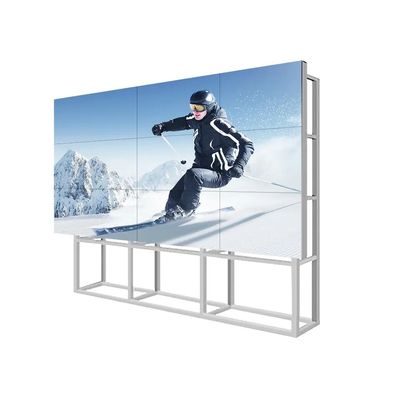 75 ιντσών TFT πάτωμα στερέωμα LCD Splicing τοίχος Διαφήμιση μεγάλες οθόνες τοίχου βίντεο
