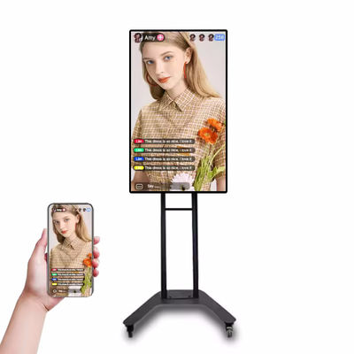 Οθόνη διαφήμισης LCD υψηλής αντίθεσης με γωνία θέασης 178° και τροφοδοτικό 110-240V για εμπορικές ψηφιακές πινακίδες