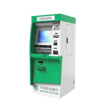 Προσαρμόσιμος τερματικός σταθμός αυτοεξυπηρέτησης με οθόνη αφής και αποδέκτη μετρητών σε μεγέθη 22 ιντσών/27 ιντσών/32 ιντσών