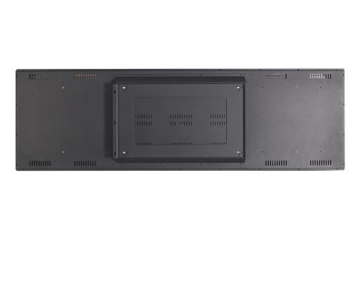 Μεταλλική οθόνη διαφήμισης LCD με ανάλυση 3840x1080 και αναλογία 32:9 για ψηφιακή σήμανση υψηλής απόδοσης