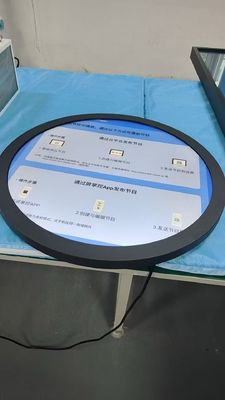 23.1 ίντσες LCD διαφημιστική οθόνη με είσοδο HDMI/VGA/AV/USB και φωτεινότητα 350 cd/m2 για ψηφιακή σήμανση
