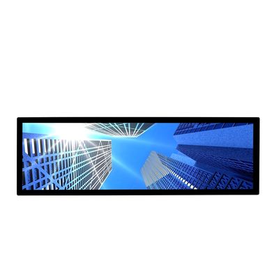 29.4inch Touch Screen ψηφιακό περίπτερο με ενσωματωμένα ηχεία και λογισμικό διαχείρισης περιεχομένου