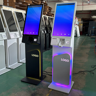 27/32 ίντσες Φώτος Στεκό Touch Screen Κίος αυτοεξυπηρέτησης με ανάλυση 1920X1080 για αυτοπαραγγελία και διαδραστική χρήση
