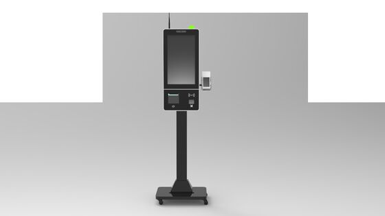 Self Service Kiosk with 1920x1080 Resolution Intel Core I5 and Wall Mount for Efficient Ordering System