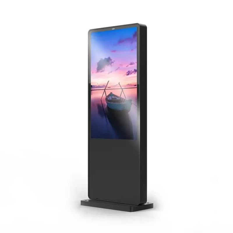 65 ιντσών εξωτερική οθόνη LCD υψηλής φωτεινότητας με προστασία IP65 και ευρύ φάσμα θερμοκρασίας λειτουργίας