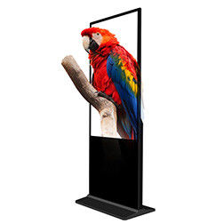 Οθόνη διαφήμισης LCD 4K 55 ιντσών δαπέδου, ψηφιακή σήμανση, βίντεο τοίχου με ανάλυση 1920x1080