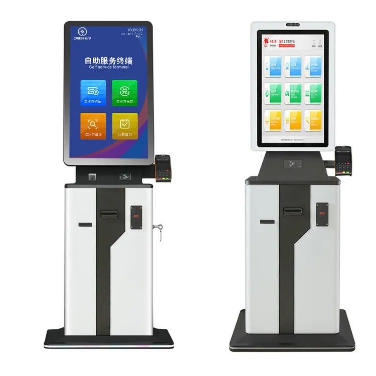 Εικονική οθόνη ξενοδοχείο Self Check In Kiosk 32 ιντσών Παρκαρισμός αυτοκινήτου Πληρωμή Kiosk αυτοεξυπηρέτηση