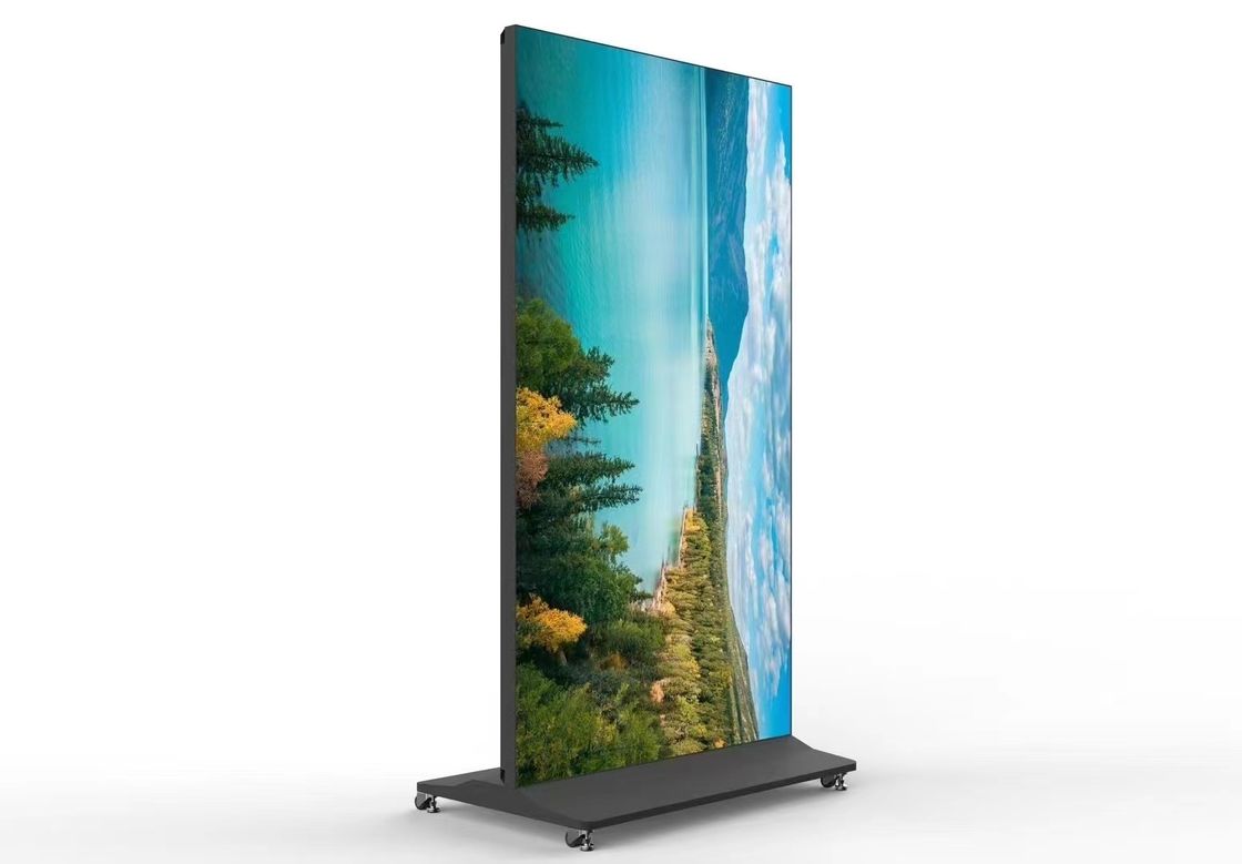 Οθόνη Διαφήμισης LCD 75 ιντσών με Γωνία Θέασης 178° Φωτεινότητα 450cd/m2 και Λόγο Αντίθεσης 3000:1 για Εμπορική Ψηφιακή Σήμανση