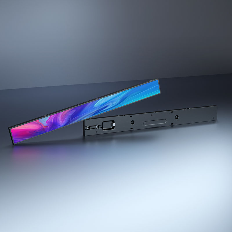 Οθόνη Διαφήμισης LCD με Φωτεινότητα 350cd/m2, Τροφοδοτικό 110-240V και Οθόνη Τεντώματος για Εμπορική Ψηφιακή Σήμανση